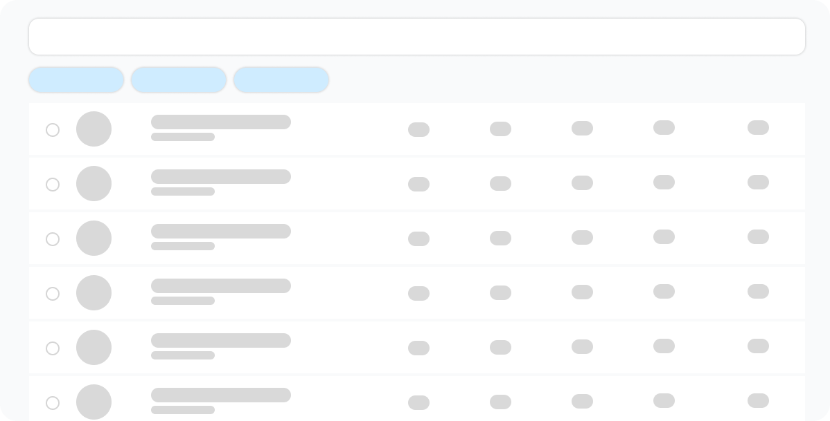 CRM Interface